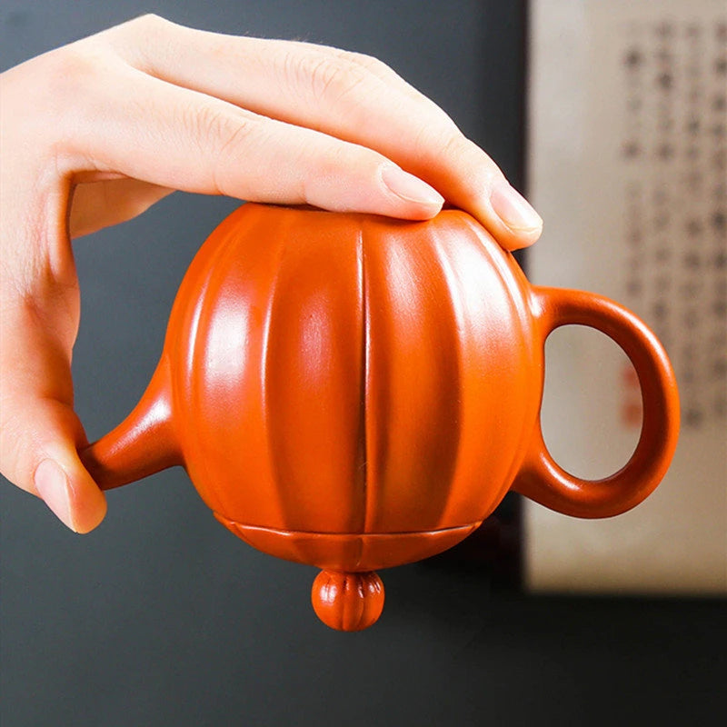140ml/280ml Chinese Yixing Purple Clay Tea Pot Raw Ore Zhu Mud Beauty Tea Infuser Handmade Filter Teapot Tradition Zisha Tea Set
