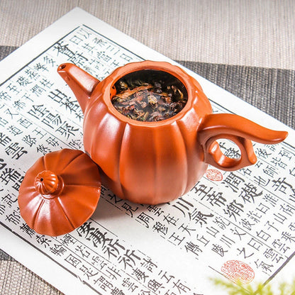 140ml/280ml Chinese Yixing Purple Clay Tea Pot Raw Ore Zhu Mud Beauty Tea Infuser Handmade Filter Teapot Tradition Zisha Tea Set
