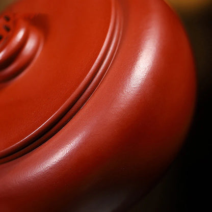 140ml Authentic Yixing Purple Clay Teapots Famous Artists Handmade Tea Pot Raw Ore Dahongpao Mud Kettle Chinese Zisha Tea Set