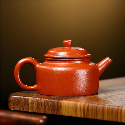140ml Authentic Yixing Raw Ore Purple Clay Teapots Famous Artists Handmade Tea Pot Beauty Kettle Chinese Zisha Tea Set Teaware