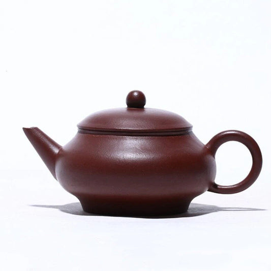 140ml Chinese Yixing Purple Clay Teapot Famous Artists Handmade Tea Pot Raw Ore Purple Mud Beauty Kettle Authentic Zisha Tea Set