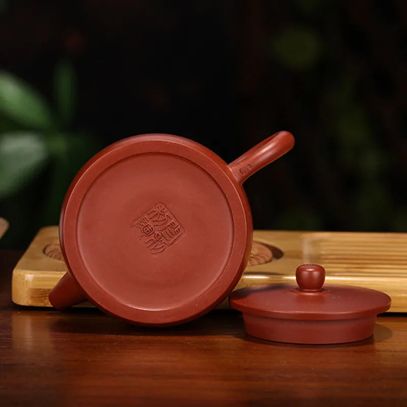 140ml Classic Yixing Purple Clay Teapots Raw Ore Dahongpao Filter Tea Pot Home Zisha Beauty Kettle Chinese Teaware Supplies