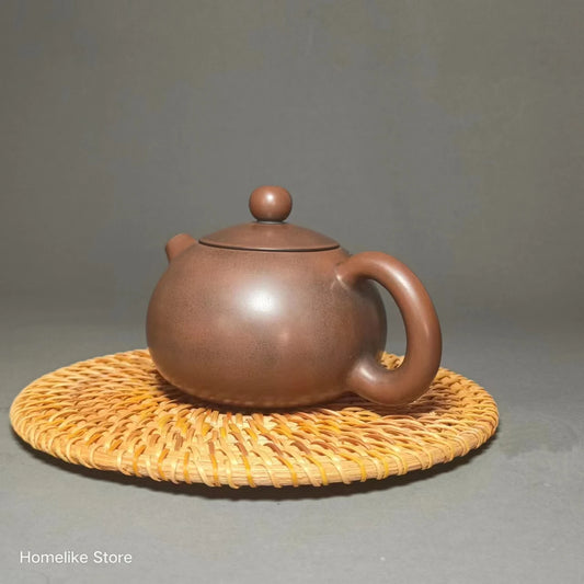 140ml Jianshui Clay Pure Handmade Xishi TeaPot(Not Yixing Zisha) Ceramic  Kung Fu Tea Set Drinkware Tea Ceremony