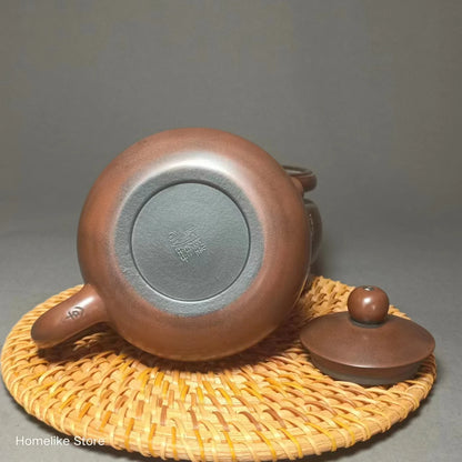 140ml Jianshui Clay Pure Handmade Xishi TeaPot(Not Yixing Zisha) Ceramic  Kung Fu Tea Set Drinkware Tea Ceremony