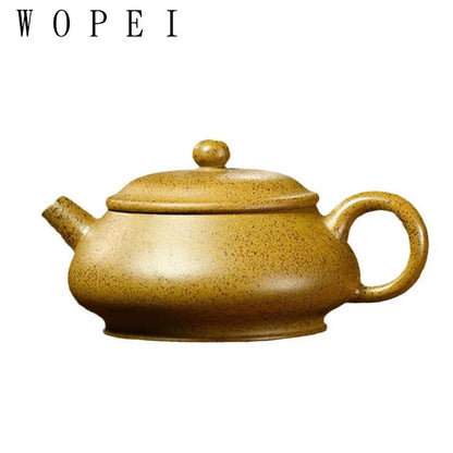 140ml Yixing High-end Purple Clay Teapot Famous Handmade Tea Pot Kettle Raw Ore High Temperature Mud Chinese Zisha Tea Set