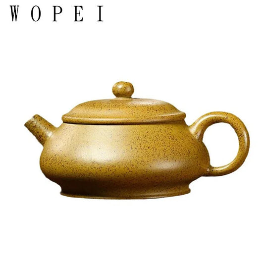 140ml Yixing High-end Purple Clay Teapot Famous Handmade Tea Pot Kettle Raw Ore High Temperature Mud Chinese Zisha Tea Set