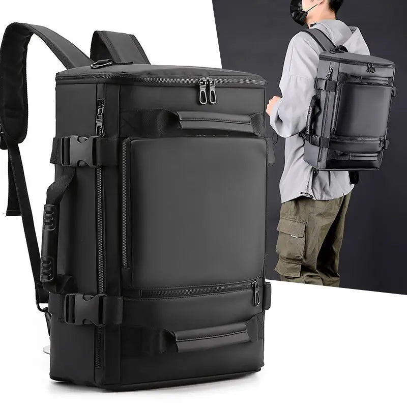 15.6 Inch Large Laptop Backpack Men Multifunctional Travel Luggage Pack Male Business Mochila Office Waterproof Rucksack