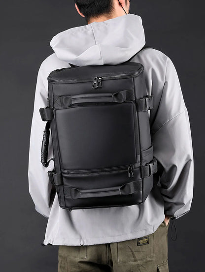15.6 Inch Large Laptop Backpack Men Multifunctional Travel Luggage Pack Male Business Mochila Office  Waterproof Rucksack