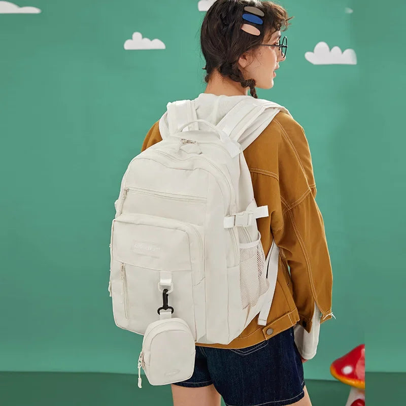 15.6 Inch Multilayer Travel Backpack College Students Schoolbag Women Large Capacity Business Luggage Storage Carry on Backpacks