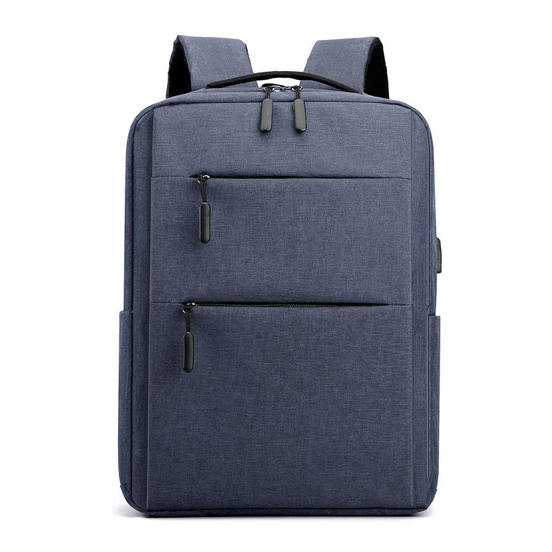 15.6" Laptop Bag Women Men Nylon Bookbag Leisure Travel Causal Day Pack Mochila Notebook Computer Cover Backpack Rucksack USB