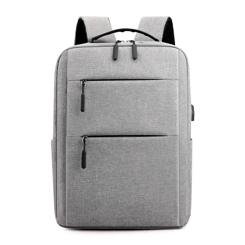 15.6" Laptop Bag Women Men Nylon Bookbag Leisure Travel Causal Day Pack Mochila Notebook Computer Cover Backpack Rucksack USB