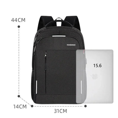 15.6-inch Laptop Usb Charging Large Capacity Simple Business Men's Computer Backpack Leisure Travel Student School Bag