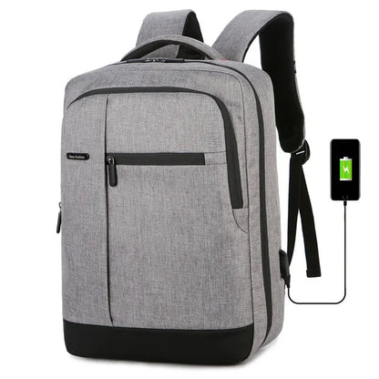15.6 inch Men School Laptop Backpacks Travel Multi USB Charger Male College Backpacks Business Back Pack Bag for Boys Mochila