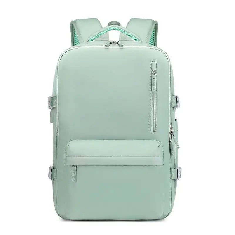 15 Inches Laptop Bag 30L Big Capacity Outdoor Travel Shoes BagOxford Backpack for Women USB Charging Waterproof Men's Back Pack