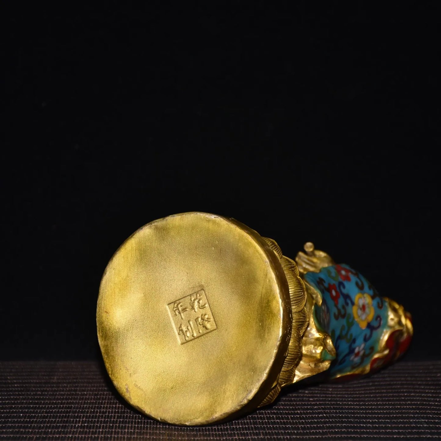 15"Tibetan Temple Collection Old Bronze Cloisonne Enamel Three Sages Guanyin Shakyamuni Buddha Worship Hall Town house
