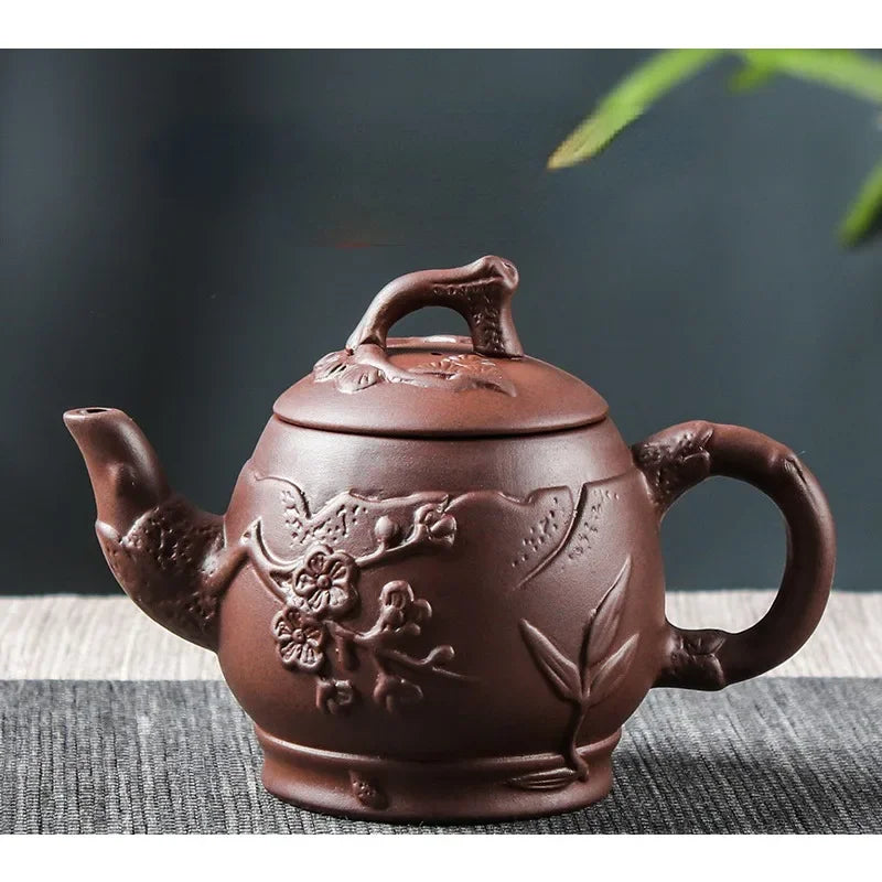 150/200/550/600ml Large Capacity Purple Sand Pot Hand Made Large Chinese Clay Teapot Tea Cup Household Ceramic Kettle Teapot Tea