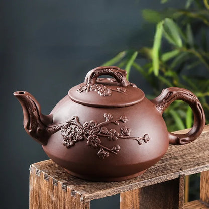 150/200/550/600ml Large Capacity Purple Sand Pot Hand Made Large Chinese Clay Teapot Tea Cup Household Ceramic Kettle Teapot Tea