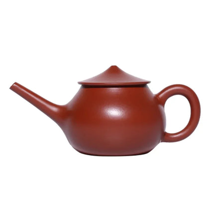 150ML Yixing Purple Clay Teapot with Long Spout Real Handmade Fisher Zisha Kettle Puer Tea Set Kung Fu Zisha Teaware
