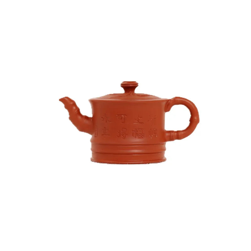 150cc Purple Clay Kettle Yixing handmade teapot small capacity single pot Zhu mud Da Hong Pao Kung fu tea set
