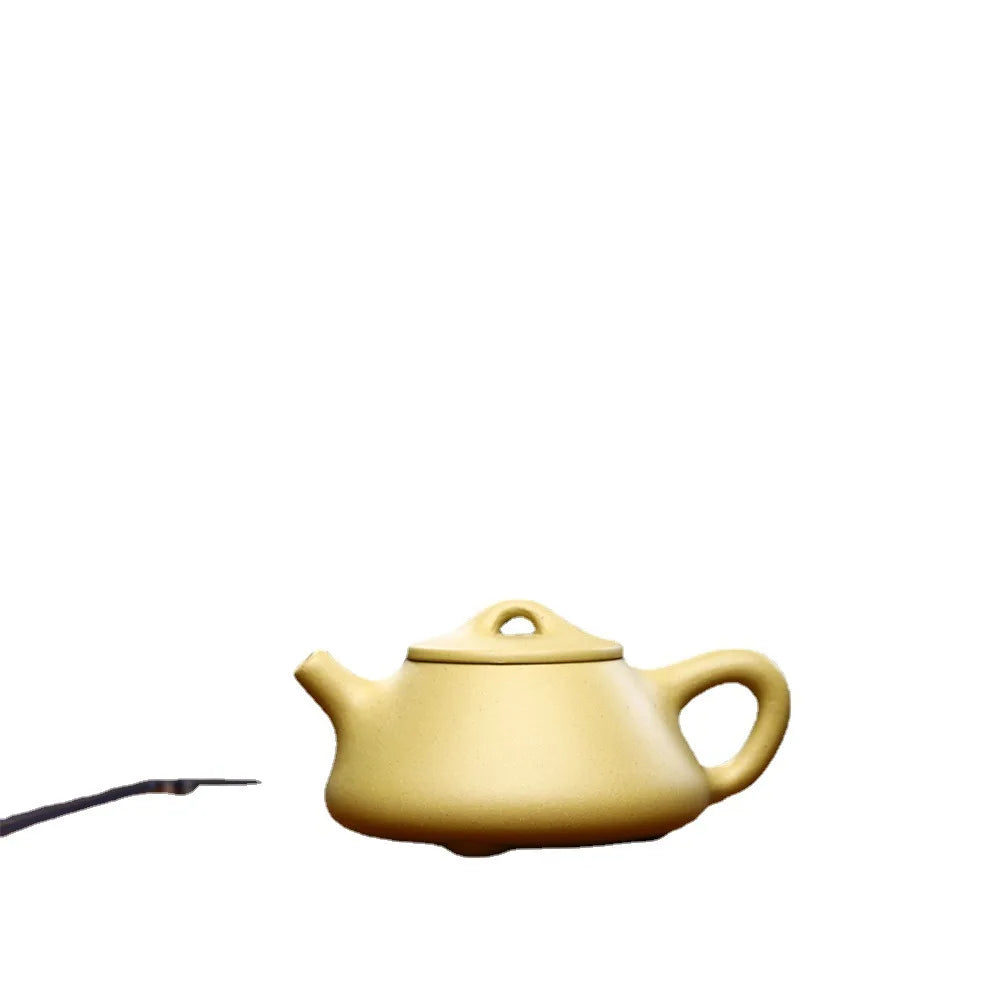 150cc Yixing Raw Ore Golden Duan Mud Zisha Teapots Hand Made Purple Mud Health Beauty Kettles Tea Pot  Set Gift