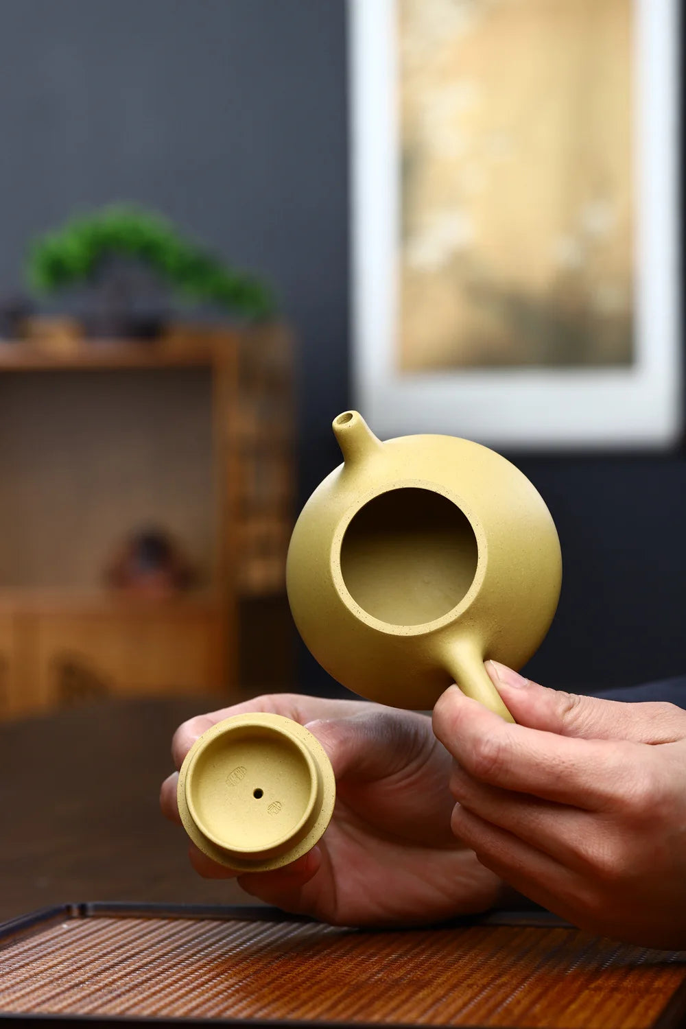 150cc Yixing Raw Ore Golden Duan Mud Zisha Teapots Hand Made Purple Mud Health Beauty Kettles Tea Pot  Set Gift