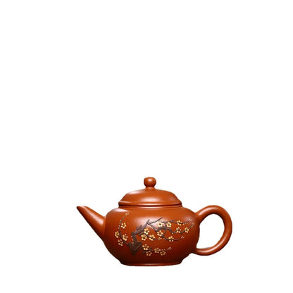 150cc Yixing Teapot Handmade Purple Clay Small Capacity Traditional Chinese Kettle Puer Oolong Tea Set