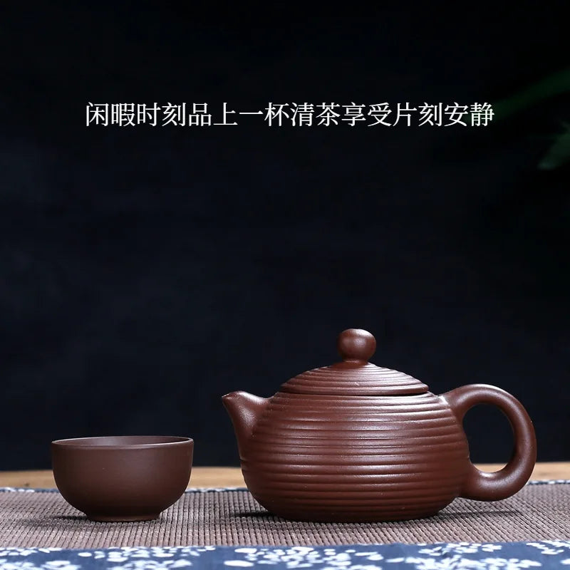 150cc Yixing purple clay Teapot Tea Pot  Handmade Kung Fu Tea Set Teapots Ceramic Chinese Ceramic Clay Kettle