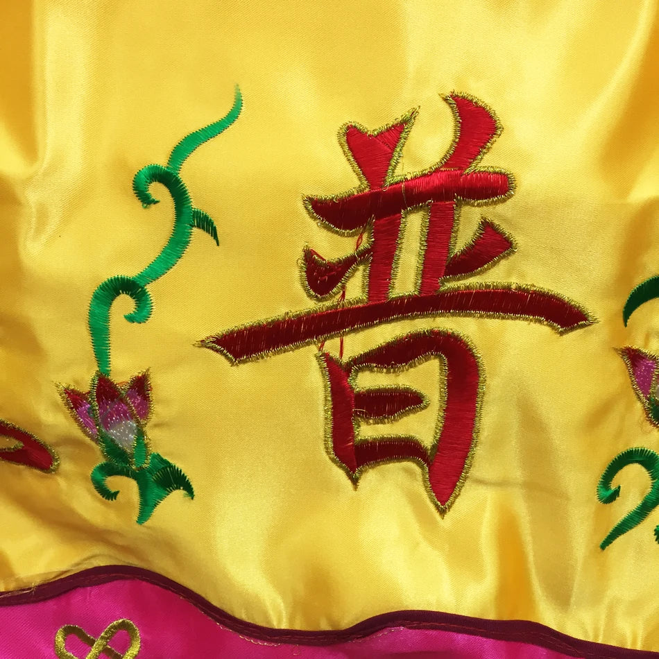 150cm Buddhist hall home Temple Decoration altar Worship Buddha Gods GOOD Embroidery Altar table enclosure wall Hanging Curtain