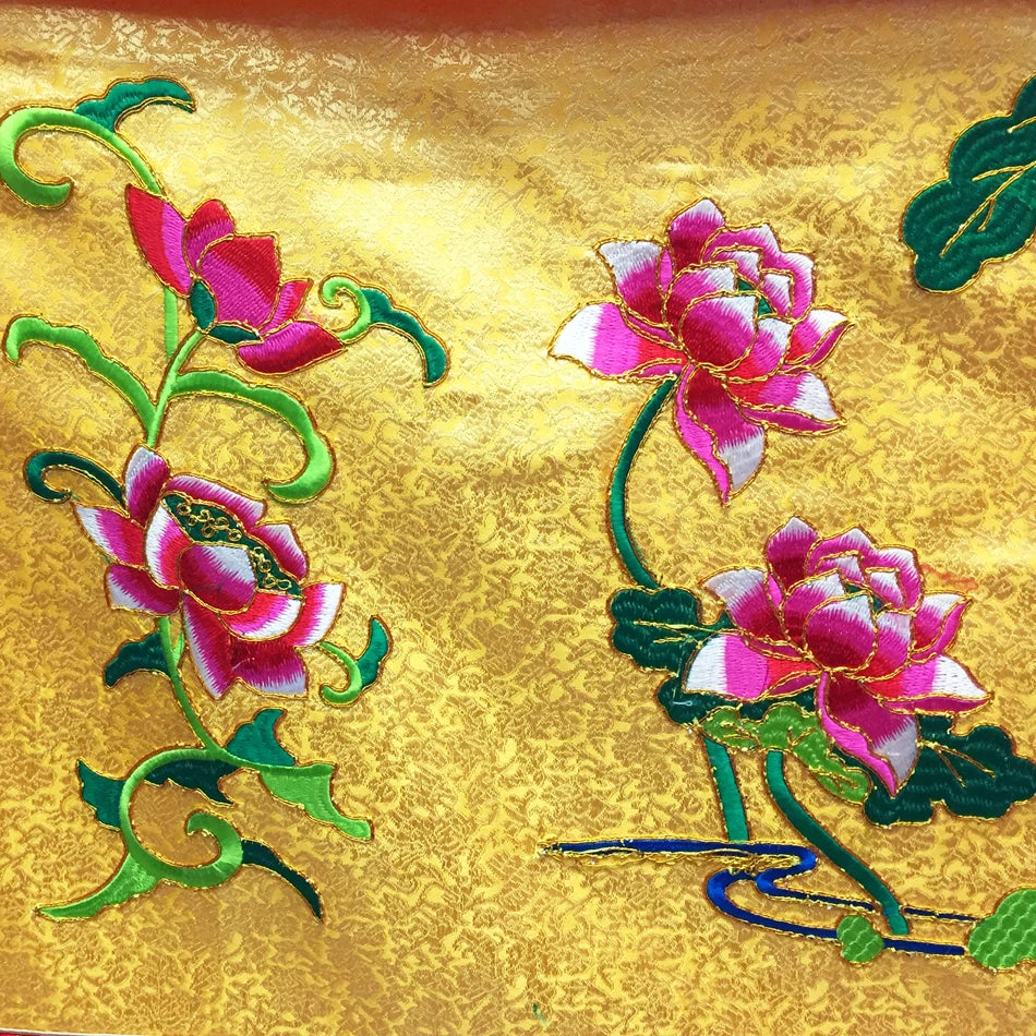 150cm long Wholesale Buddhist Taoism item Temple altar Worship Buddha TOP Embroidery Altar table enclosure wall Hanging Curtain