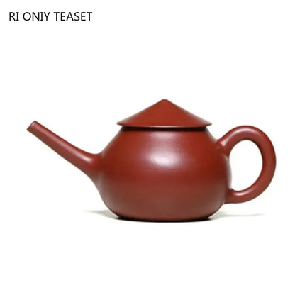 150ml Authentic Yixing Purple Clay Teapots Famous Artists Handmade Tea Pot Raw Ore Dahongpao Mud Kettle Chinese Zisha Tea Set