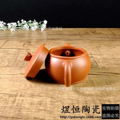 150ml Chinese Yixing Purple Clay Tea Pot Home  Customized Teaware Handmade Xishi Teapot Kettle Tea Ceremony