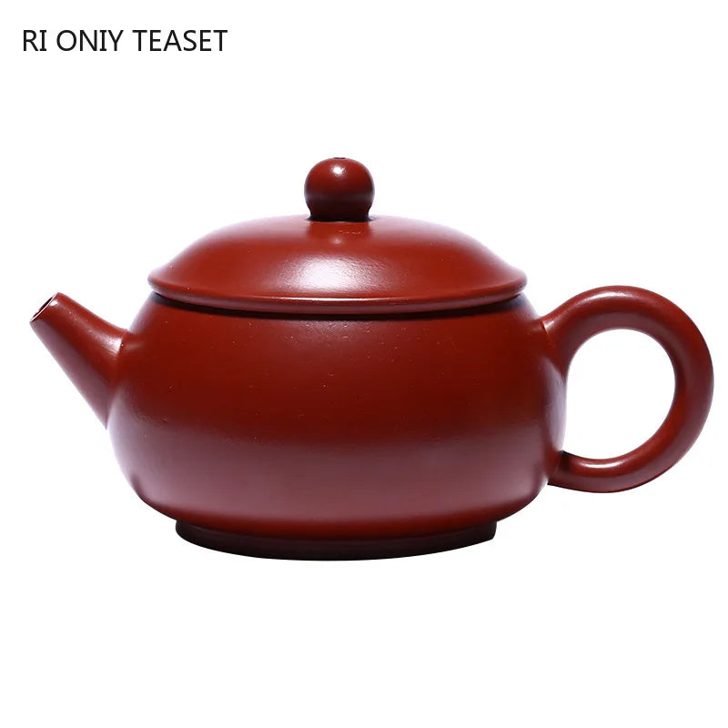 150ml Chinese Yixing Purple Clay Teapots Authentic Handmade Tea Pot Raw Ore Dahongpao Beauty Kettle Zisha Tea Set Customized