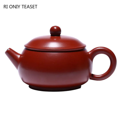 150ml Chinese Yixing Purple Clay Teapots Authentic Handmade Tea Pot Raw Ore Dahongpao Beauty Kettle Zisha Tea Set Customized