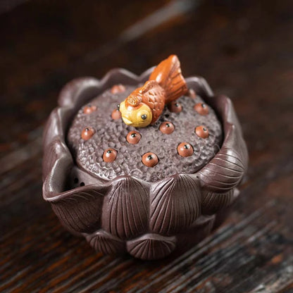 150ml Creative Raw Ore Zhu Mud Tea Pot Chinese Yixing Purple Clay Tea Set Custom Filter Beauty Kettle Zisha Teaware Accessories