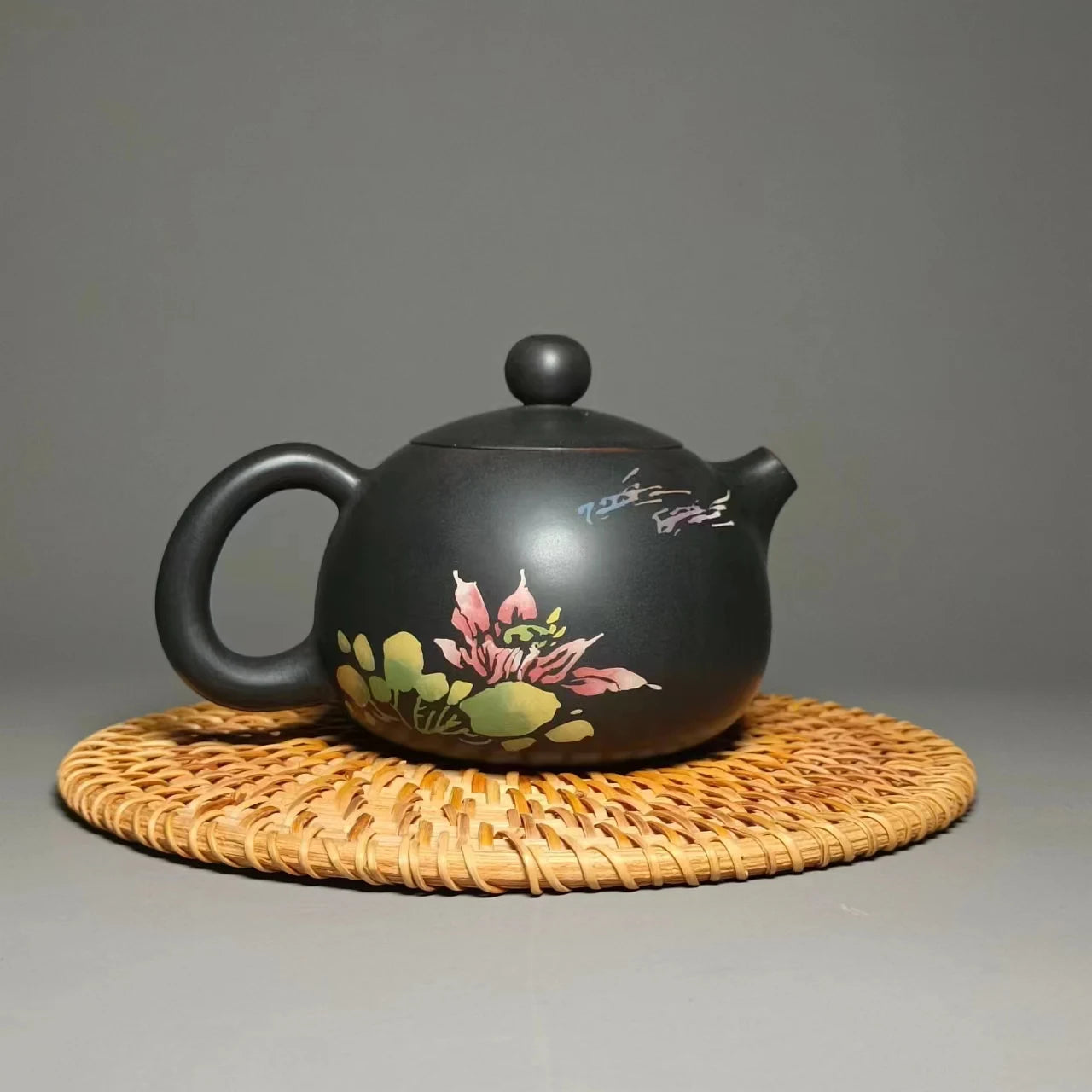 150ml Jianshui Purple Clay Pure Handmade Color filling Tea Pot(Not Yixing Zisha) Kung Fu Tea Set Drinkware Tea Ceremony