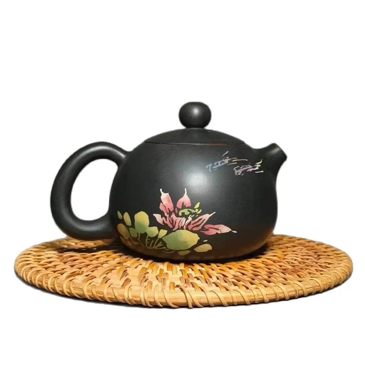 150ml Jianshui Purple Clay Pure Handmade Color filling Tea Pot(Not Yixing Zisha) Kung Fu Tea Set Drinkware Tea Ceremony