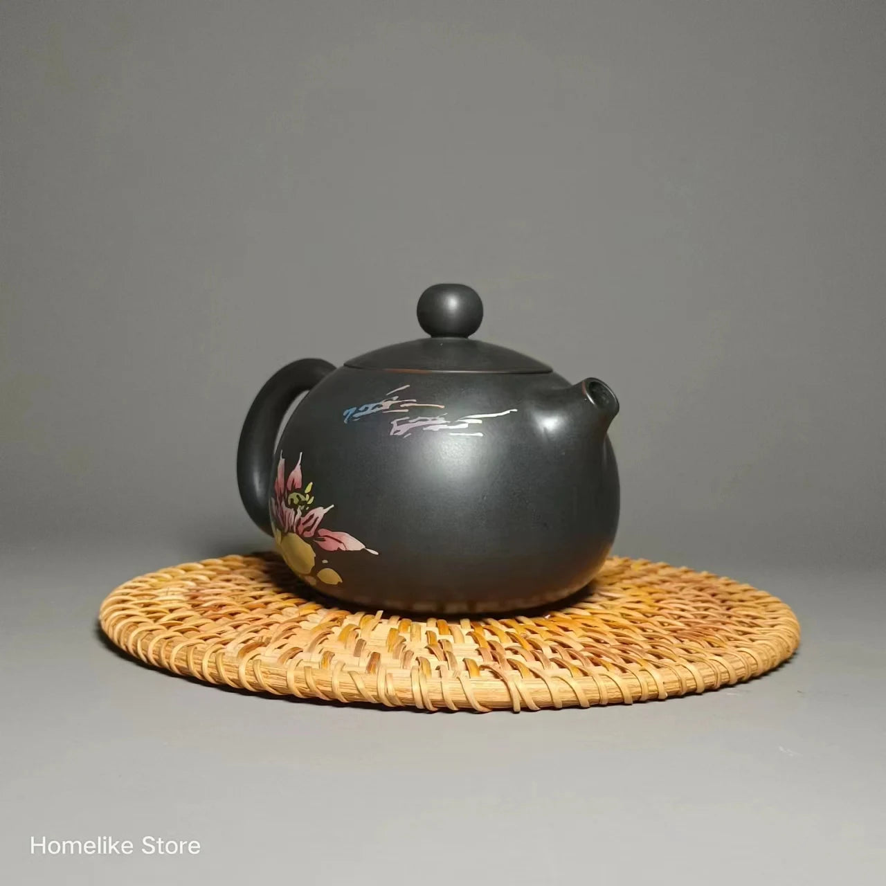 150ml Jianshui Purple Clay Pure Handmade Color filling Tea Pot(Not Yixing Zisha) Kung Fu Tea Set Drinkware Tea Ceremony