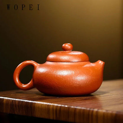 150ml Yixing Purple Clay Teapot Authentic Handmade Tea Pot Raw Ore Beauty Kettle Chinese Famous Zisha Tea Set Collection Gifts