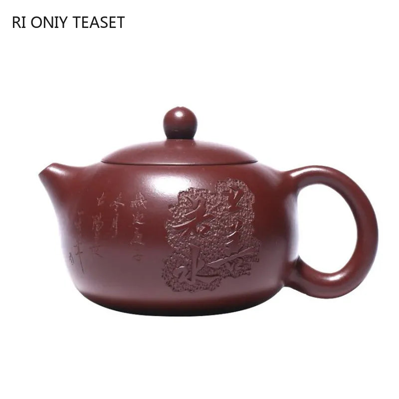 150ml Yixing Purple Clay Xishi Teapot Famous Handmade Tea Pot Authentic Zisha Tea Set Kettle Chinese Tea Ceremony Gifts