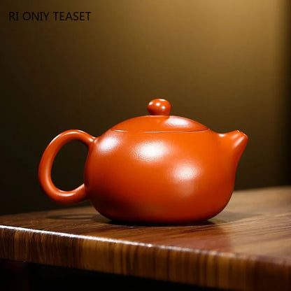 150ml Yixing Purple Clay Xishi Teapot Handmade Ball Hole Filter Tea Pot Authentic Zisha Beauty Tea Maker Teaware Accessories