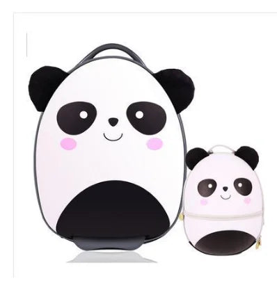 16 Inch 2 Wheels Travel Trolley Suitcase for kids cartoon Backpack for girls Kids Luggage Suitcase Travel Trolley Bag for kids