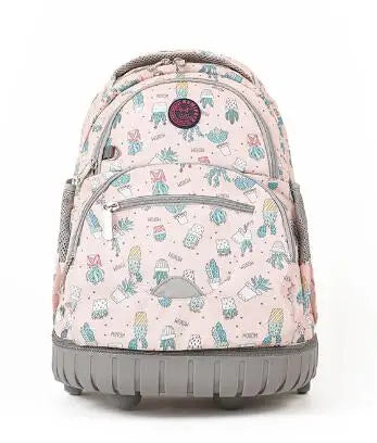 16 Inch Rolling Luggage backpack for teenagers School Trolley Backpack for boy Wheeled Backpack kids School Trolley Bag For boys