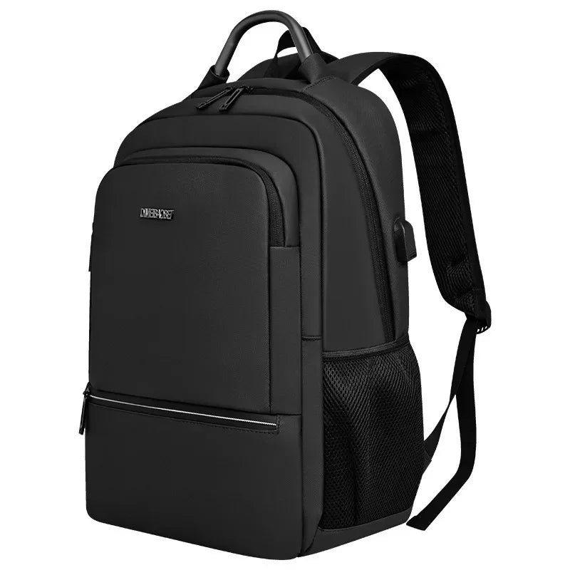 16-inch laptop backpack for men, large-capacity business commuter backpack, water-repellent, simple student school bag