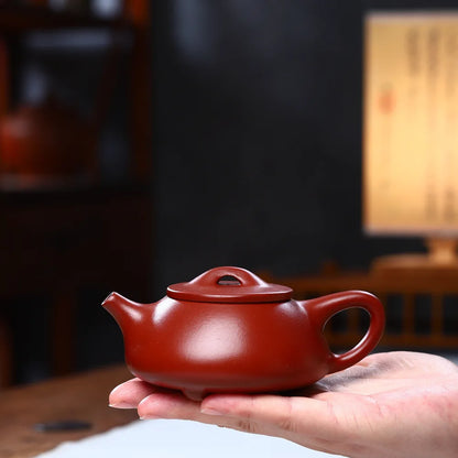 160cc Chinese Yixing Purple Clay Teapot Handmade Dahongpao Beauty Tea Pot Teaware Oolong Pu're Tea Set