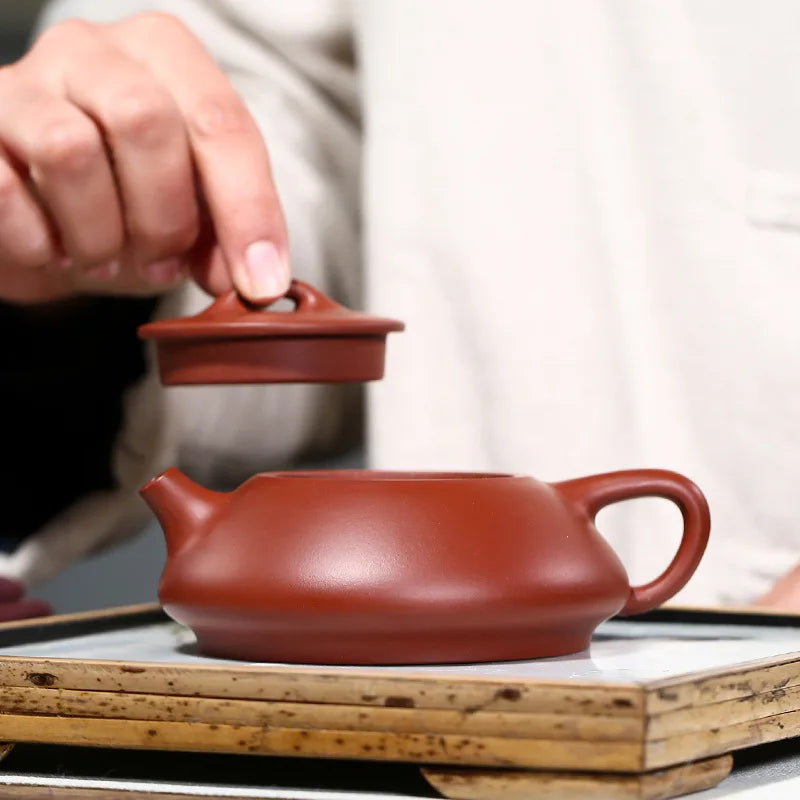 160cc Chinese Yixing Zisha Purple Clay Handmade Gaiwan Tea Bowl Teapot