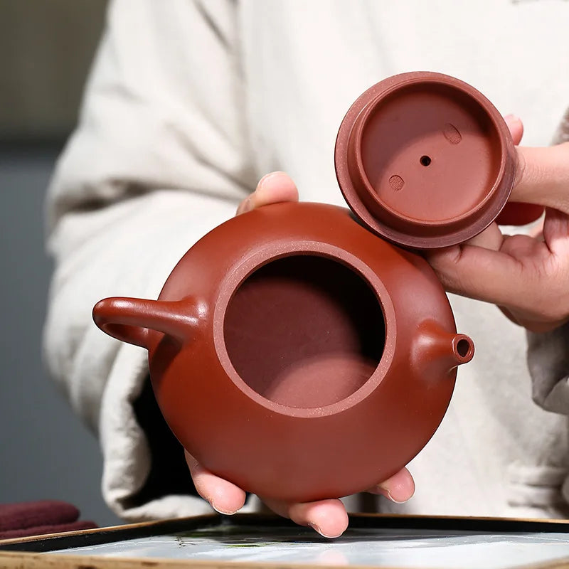 160cc Chinese Yixing Zisha Purple Clay Handmade Gaiwan Tea Bowl Teapot