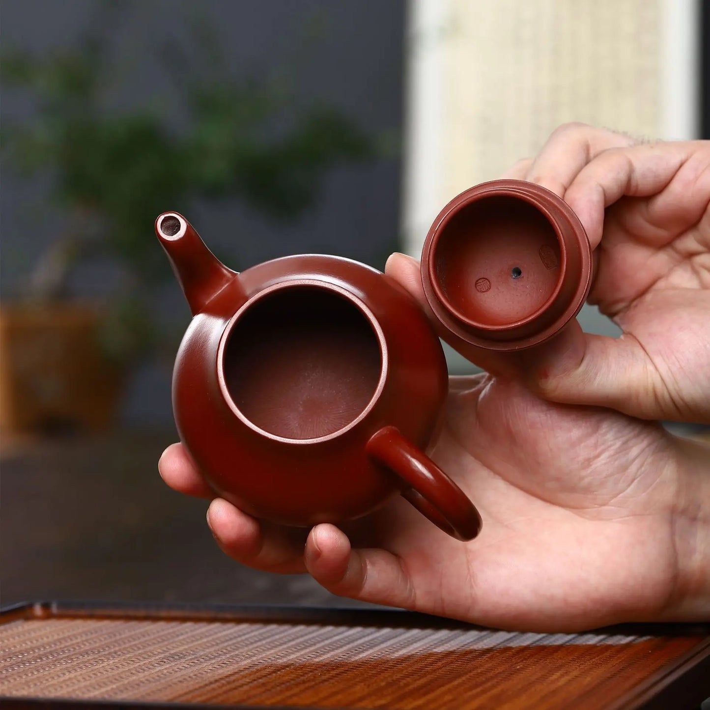 160cc Handmade Purple Clay Teapot Beauty Kettle Boutique Yixing Tea Pot Chinese Dahongpao Teaware Customized Gifts