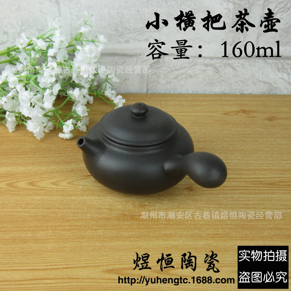 160cc Purple Clay Teapot Handmade Tea Set Pot Chinese Kung Fu Tea Pot Kettle Teapot Zisha Ceramic Pottery China Tea Set Pitcher