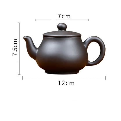 160ml Authentic Yixing Tea Pot Drinkware Purple Clay Teapot Kettle Raw Ore Chinese Handmade Teaware Tie Guanyin Tea Ceremony