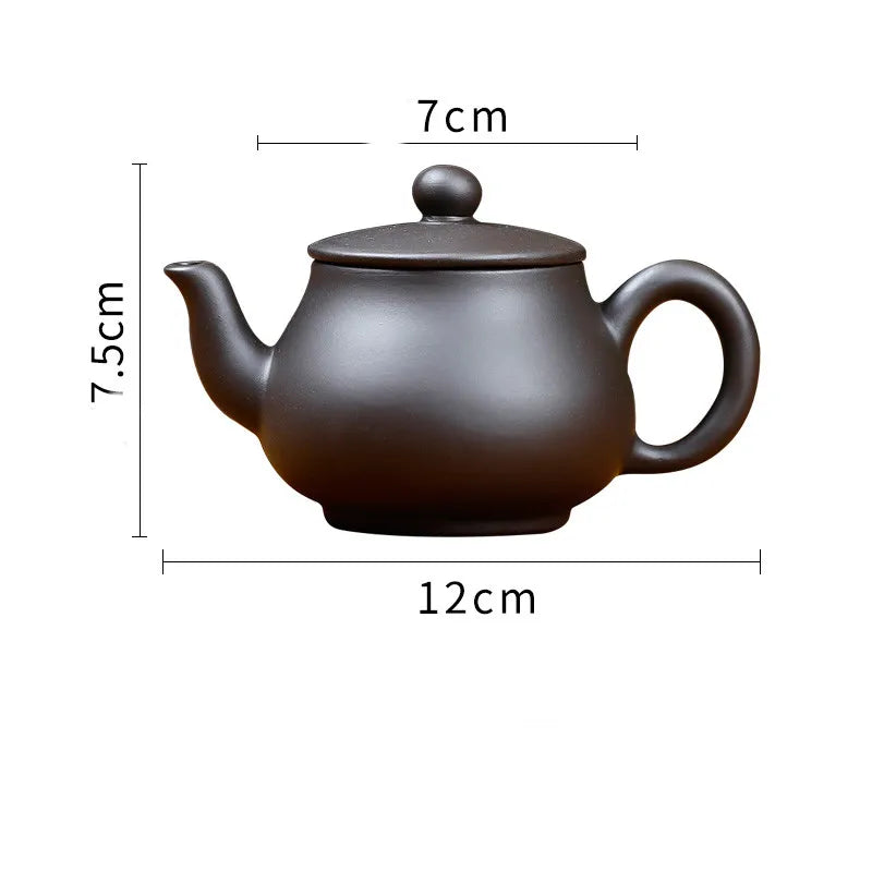160ml Authentic Yixing Tea Pot Drinkware Purple Clay Teapot Kettle Raw Ore Chinese Handmade Teaware Tie Guanyin Tea Ceremony
